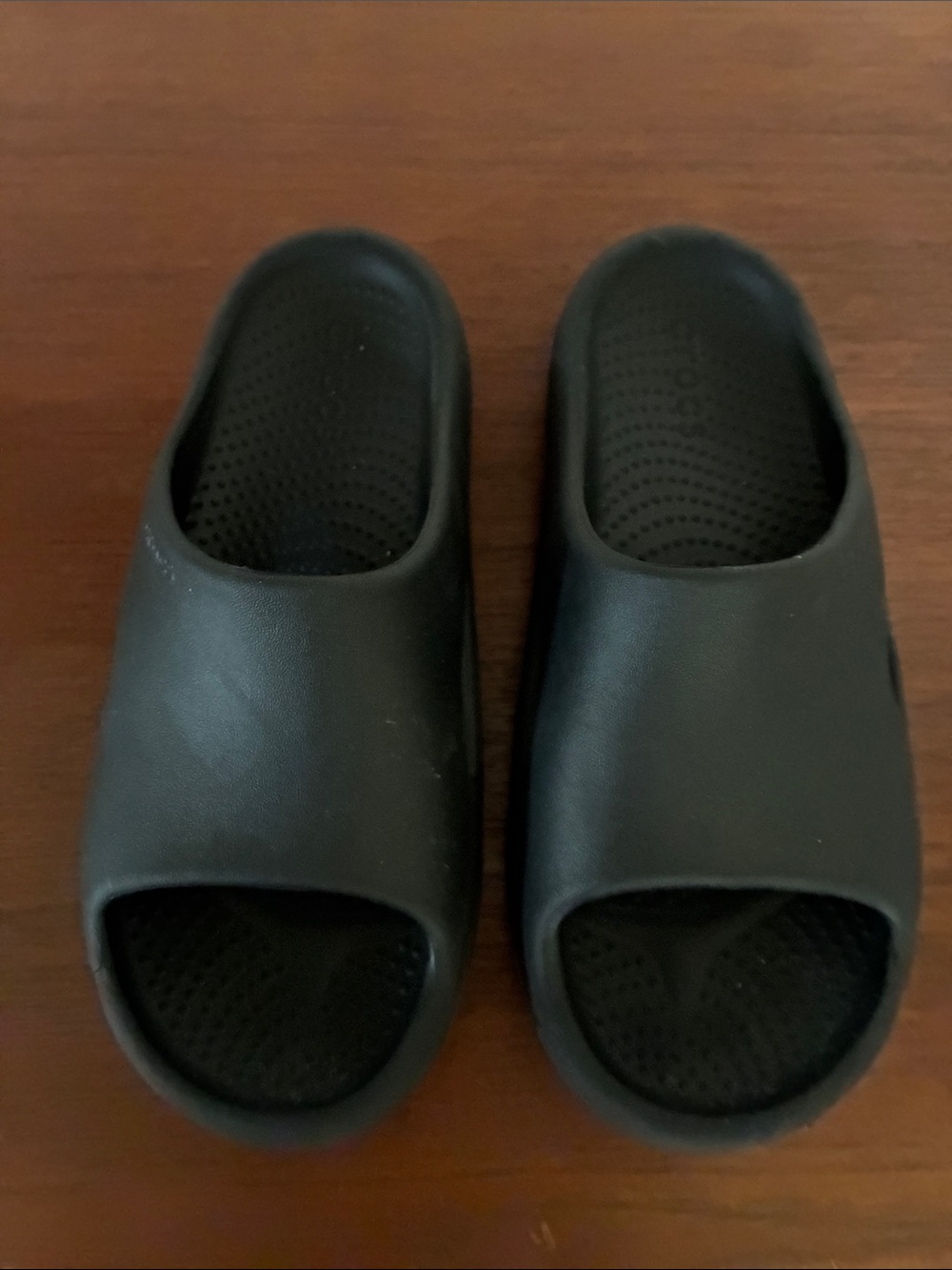 Men's Black Slip-On Clogs